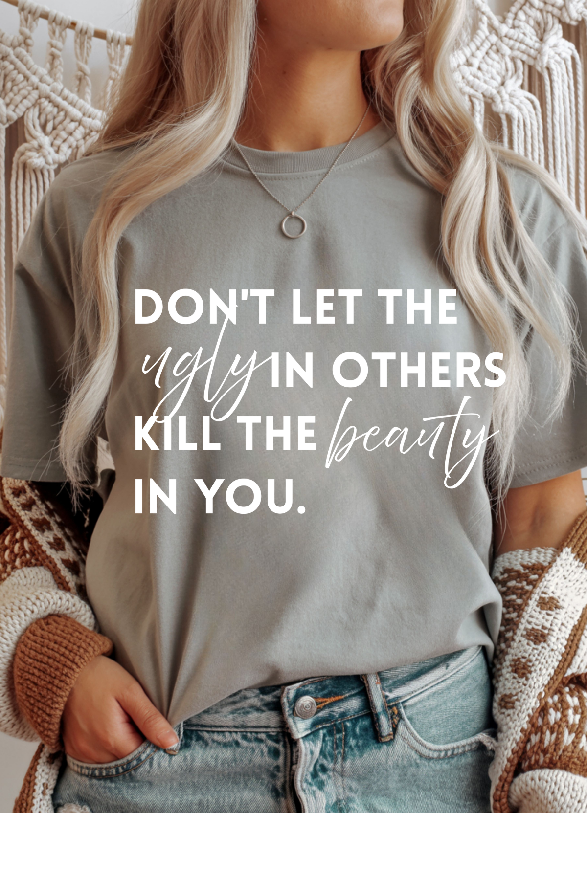 Don't Let The Ugly Graphic Tee