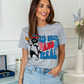 Red, White & Feral Graphic Tee