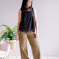 Spring Whispers Lace Top - Black