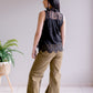 Spring Whispers Lace Top - Black