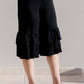 Storm Ruffle Cropped Pants