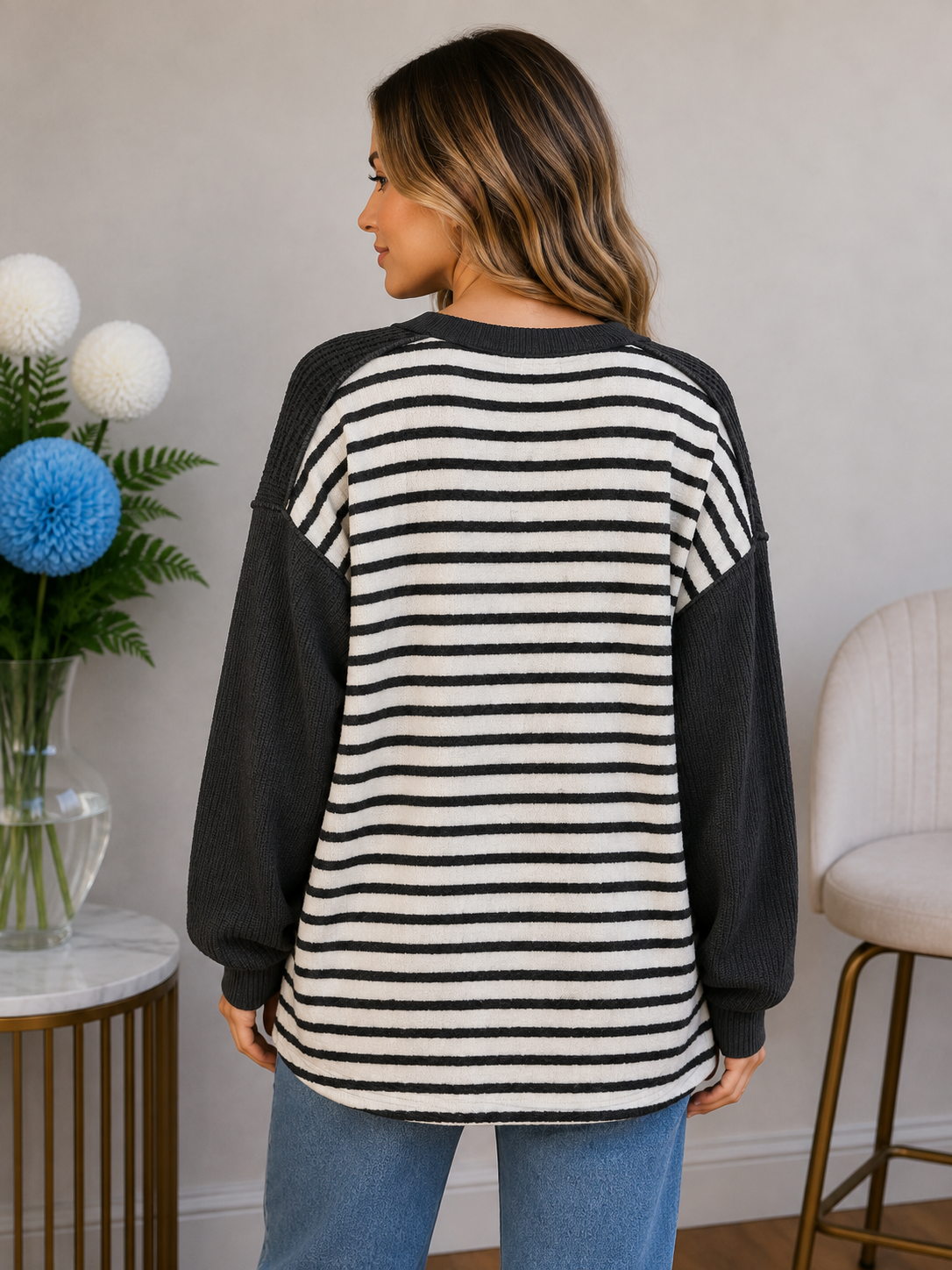 Stripe It Lucky Top