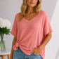 Sunset Play Coral Top