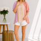 Sunset Patchwork Top