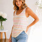 Sunwashed Stripes Tank