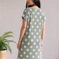 Sweet Sage Polka Dot Dress