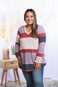 Sweetest Striped Hacci Pullover