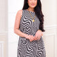 Checkmate Sleeveless Dress