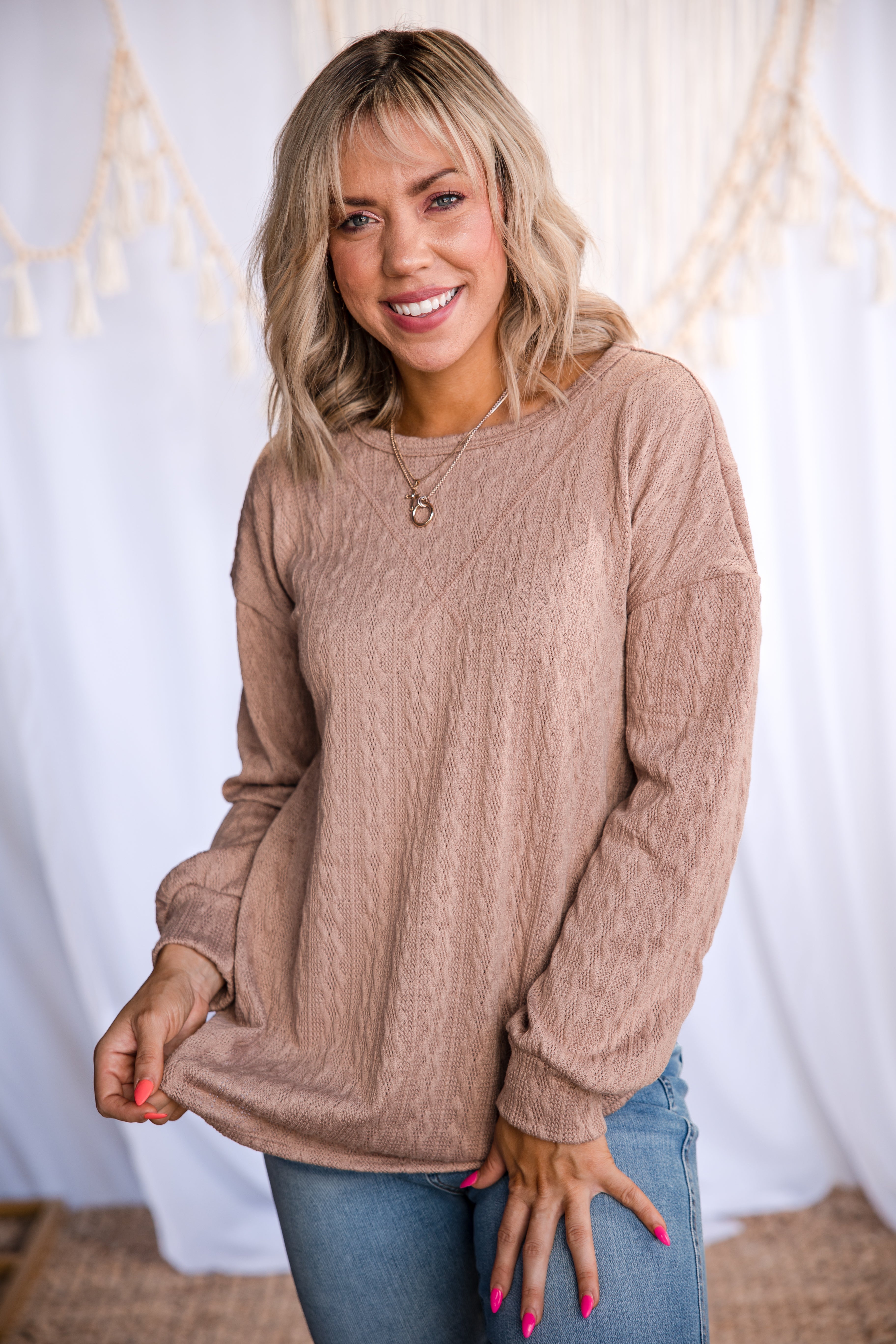 The Perfect Textured Pullover