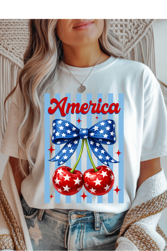 American Cherry Graphic Tee