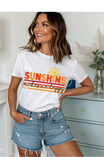 Sunshine, Happy Graphic Tee
