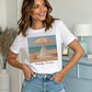 Beach Ghost Graphic Tee