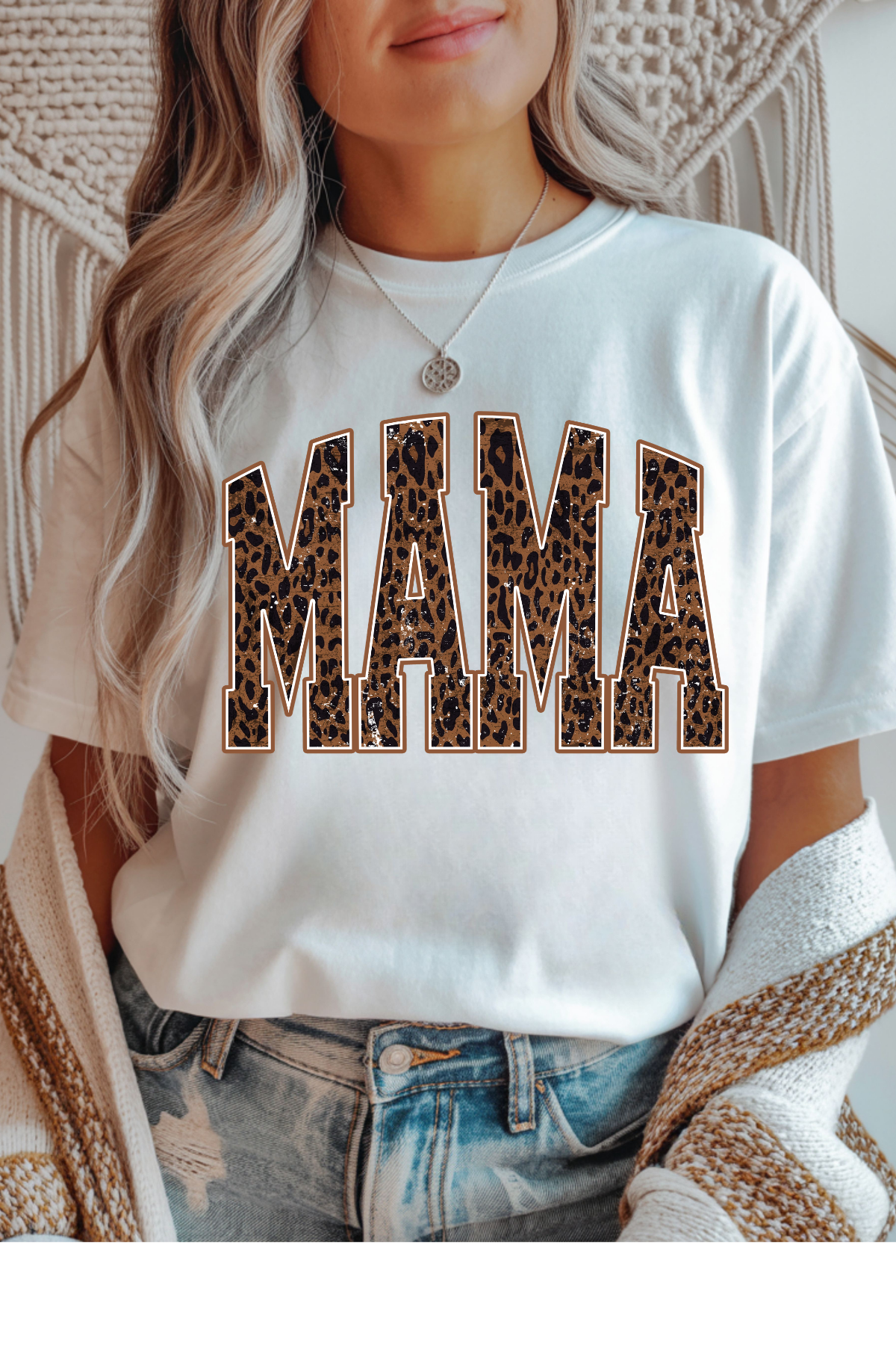 Leopard Mama Graphic Tee