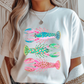 Pastel Lobsters Graphic Tee