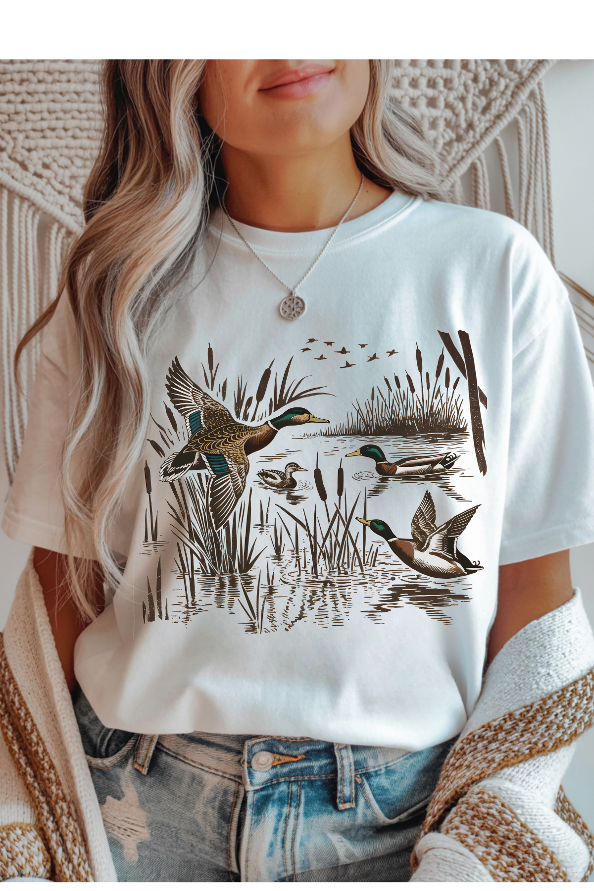 Mallard Ducks Graphic Tee