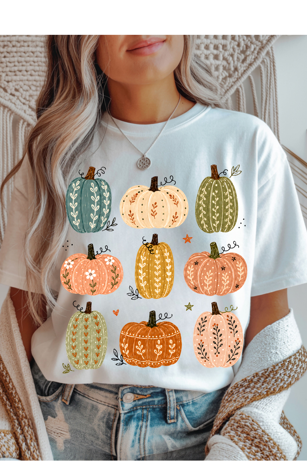 Cute Pumpkins Graphic Tee