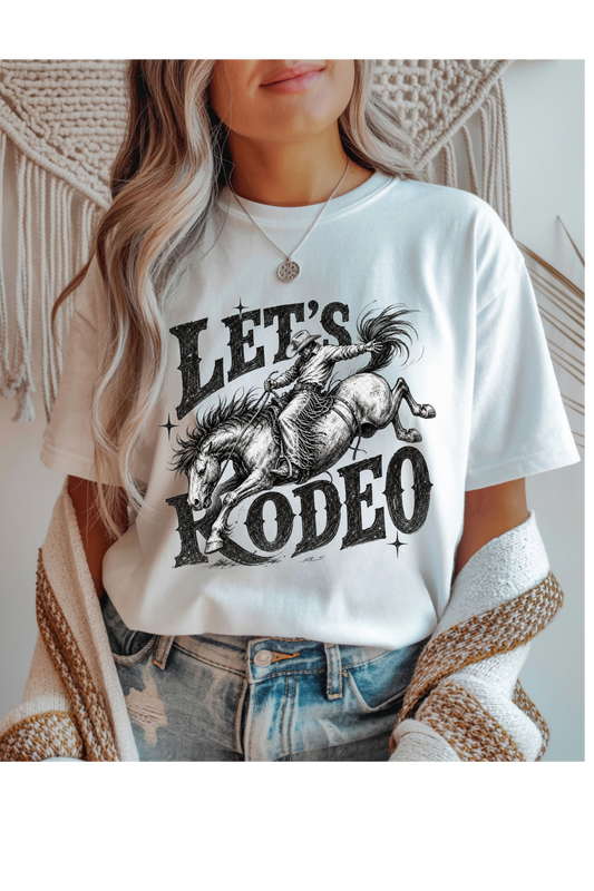 Let's Rodeo Graphic Tee