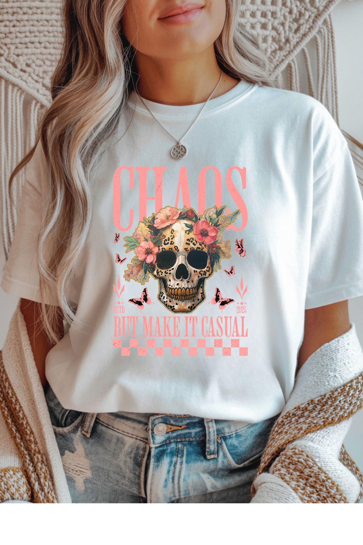 Casual Chaos Graphic Tee