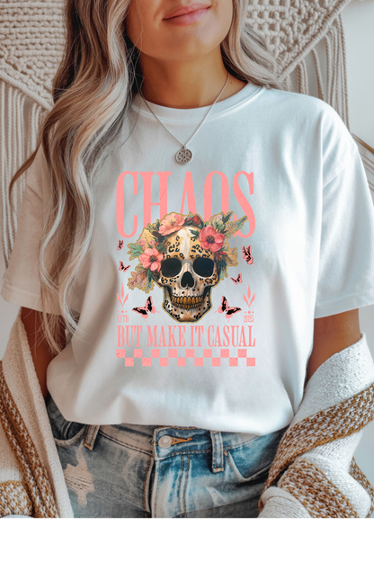 Casual Chaos Graphic Tee