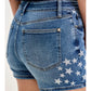 All-American Star Judy Blue Shorts