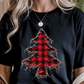 Checkered Tree Graphic Tee