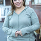 Brush Your Cares Away Hoodie - Army Green