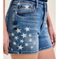 All-American Star Judy Blue Shorts