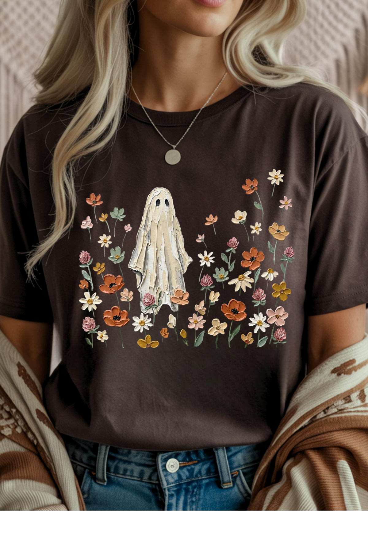 Floral Ghosts Graphic Tee