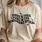 Downward Spiral Graphic Tee