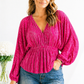 Raise Your Glass - Dolman Blouse