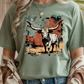 Painted Longhorn Graphic Tee