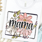 Floral Mama Bella Canvas T-Shirt