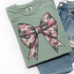 Camo Pink Coquette Bow T-Shirt