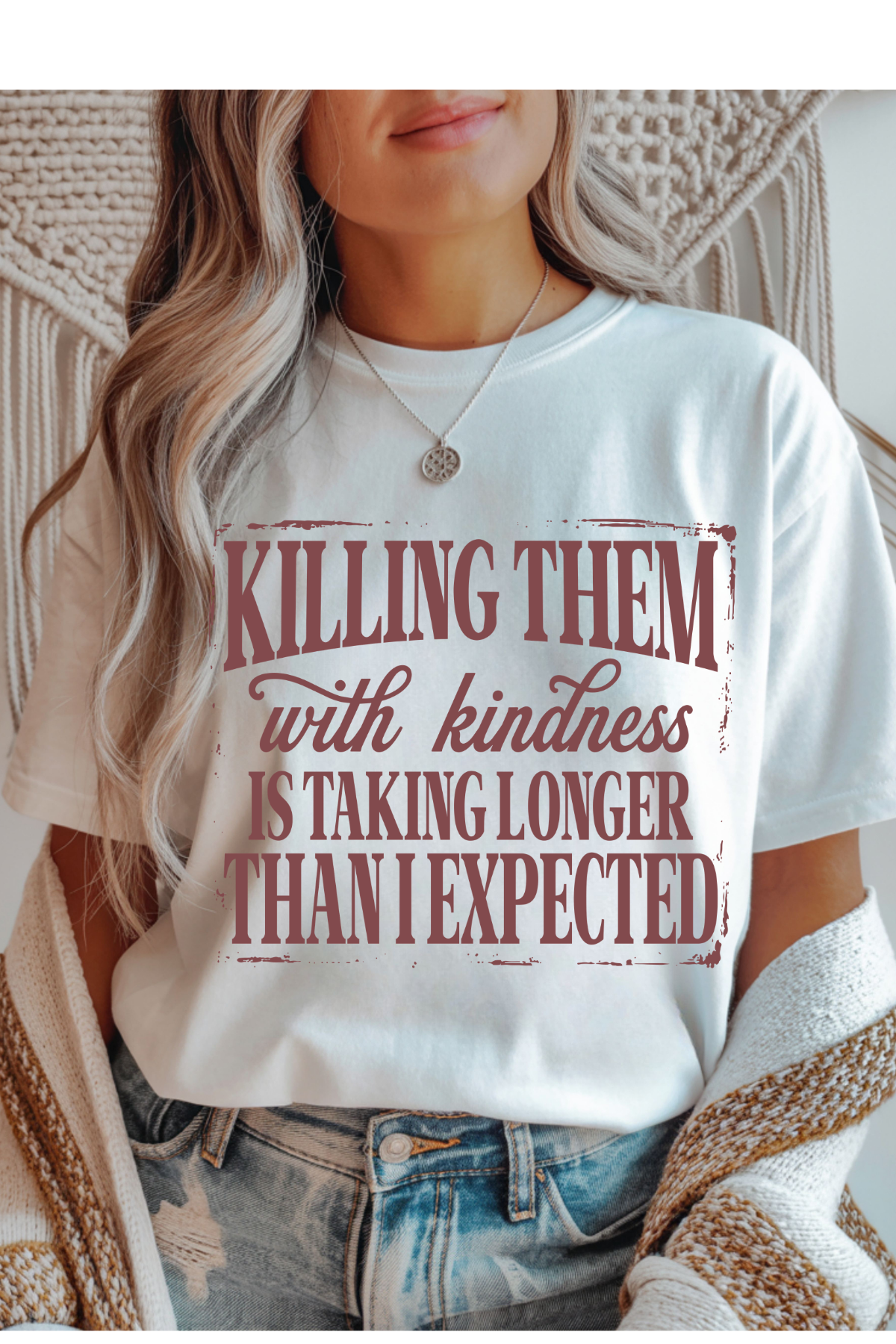Kill Them With Kindness Graphic Tee