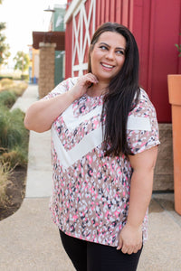 Chasing Arrows Short Sleeve Top