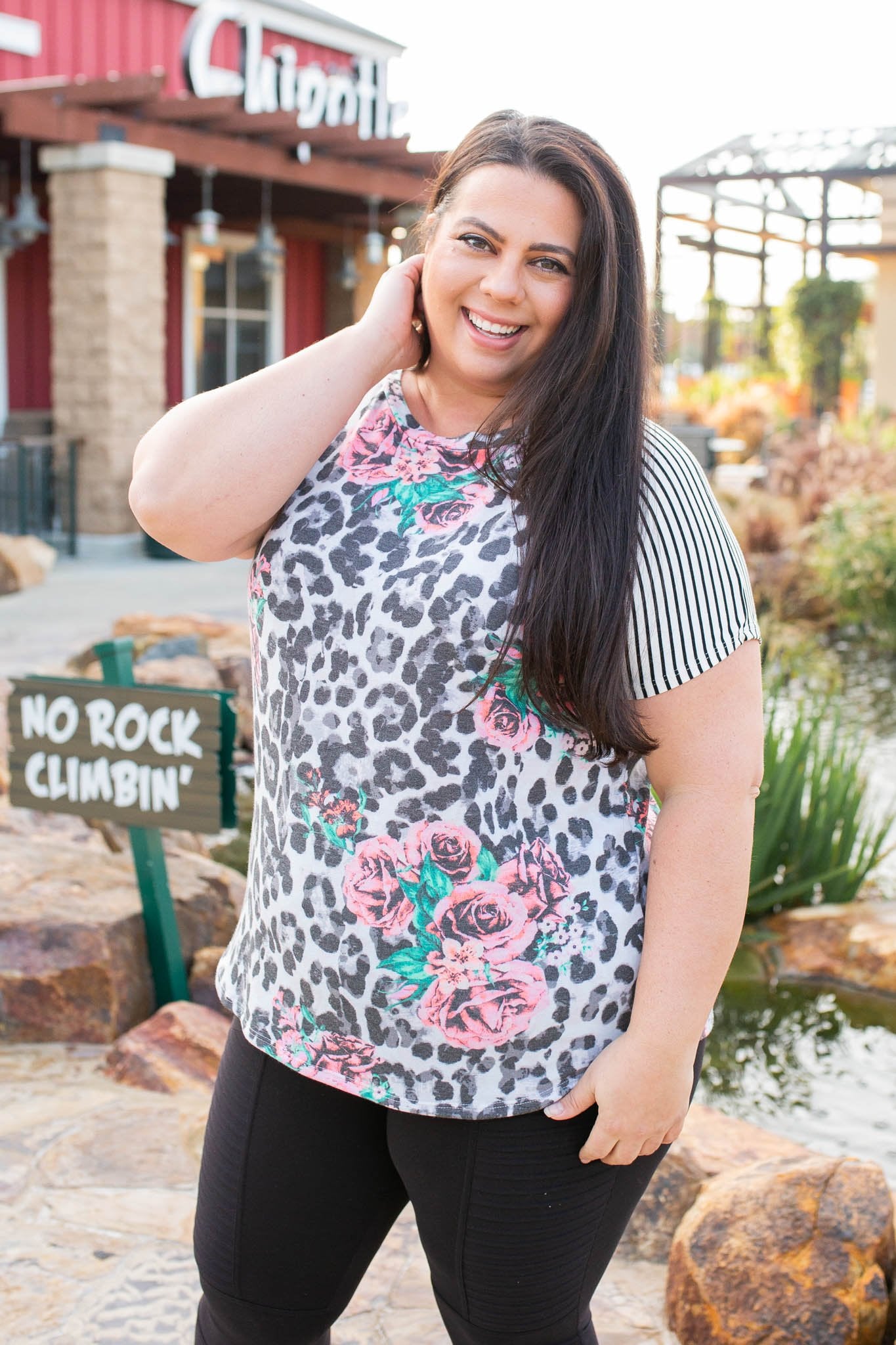 Crazy About You Short Sleeve Raglan