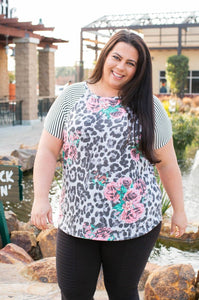 Crazy About You Short Sleeve Raglan
