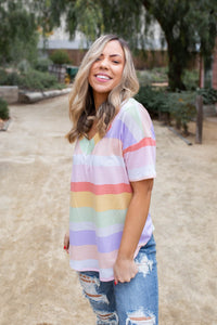 Spring Break Short Sleeve Top