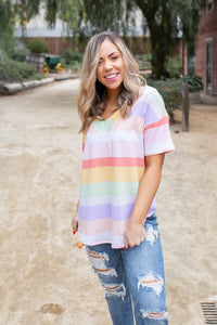 Spring Break Short Sleeve Top