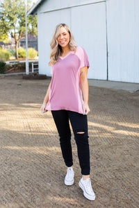 Rosey Cheeks Short Sleeve Top
