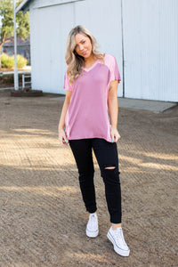 Rosey Cheeks Short Sleeve Top