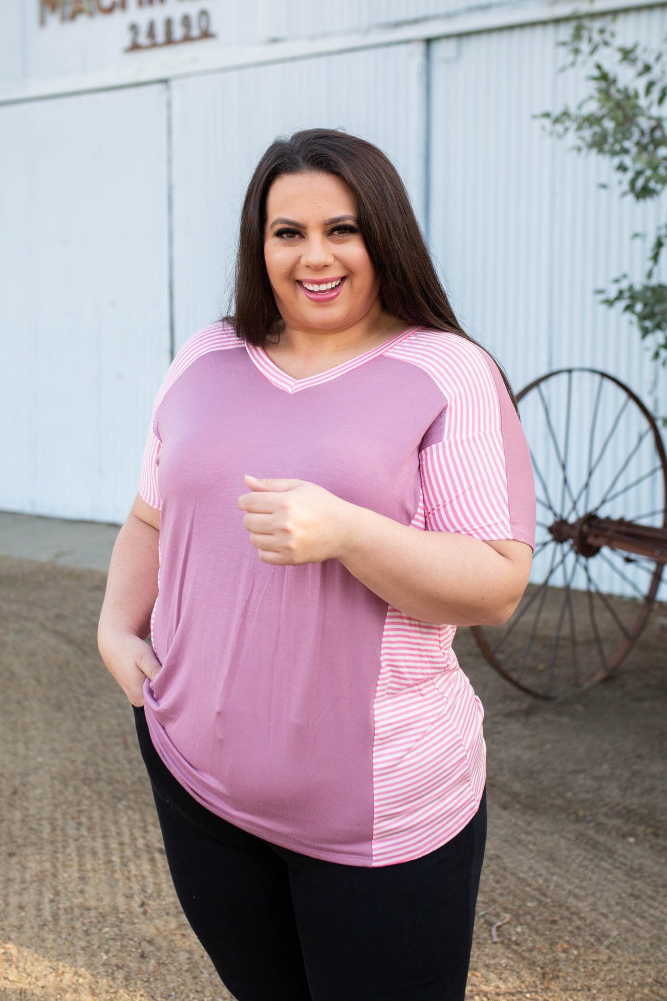 Rosey Cheeks Short Sleeve Top