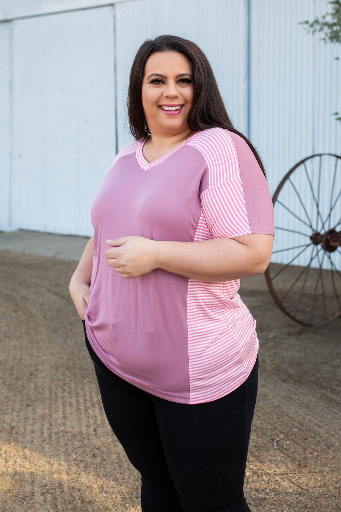Rosey Cheeks Short Sleeve Top