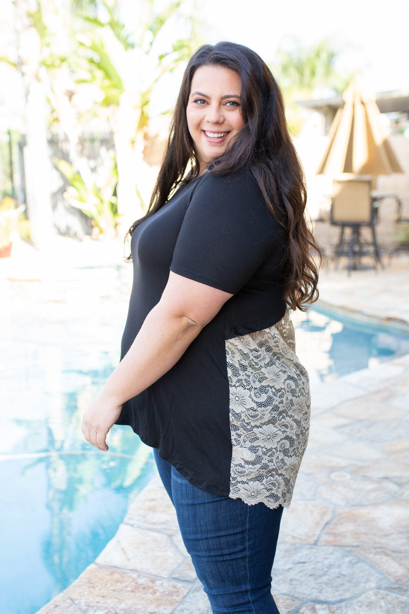 Live Free Laced Tunic