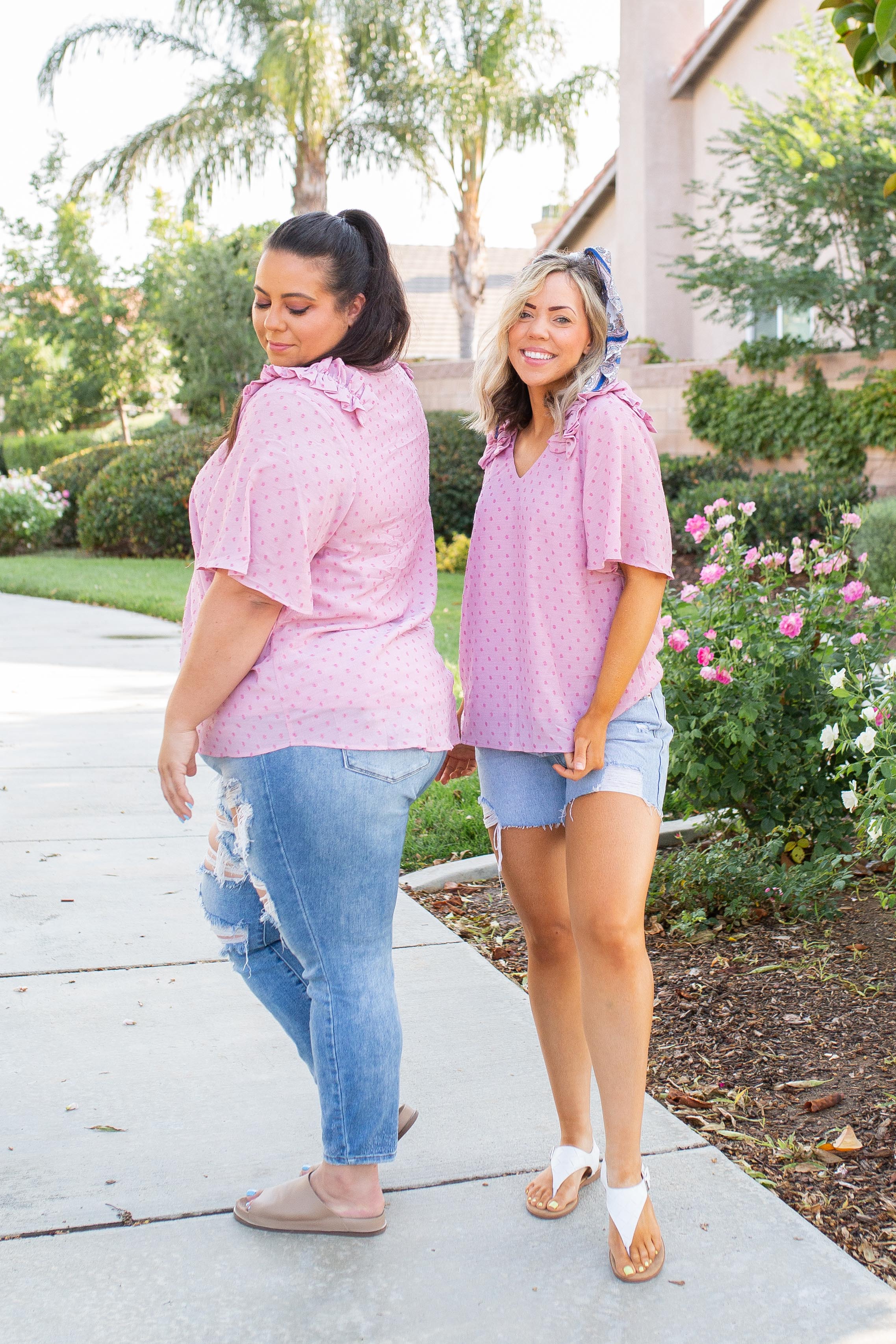 Polka My Dot Short Sleeve Top