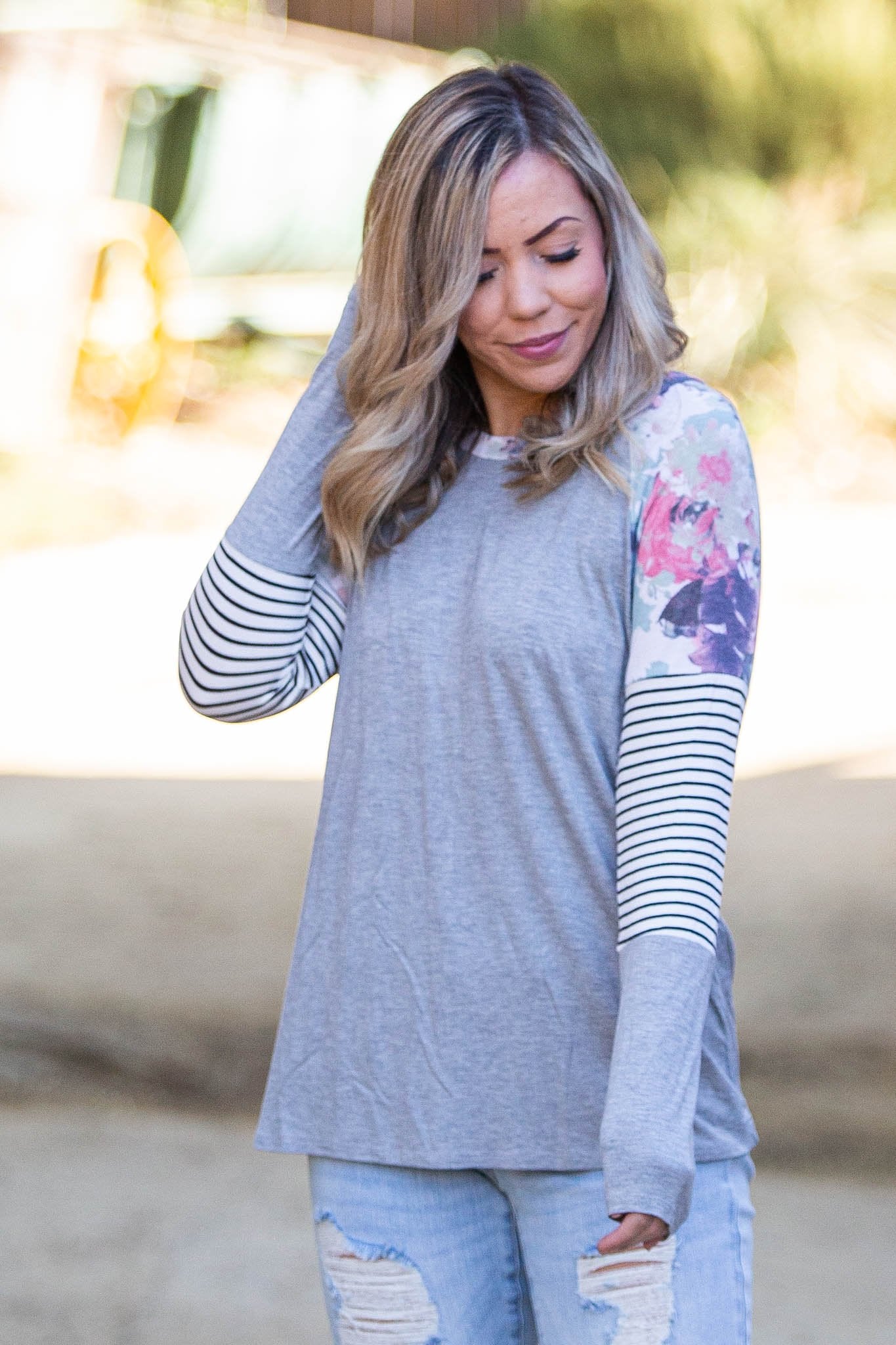 Desi Raglan Top