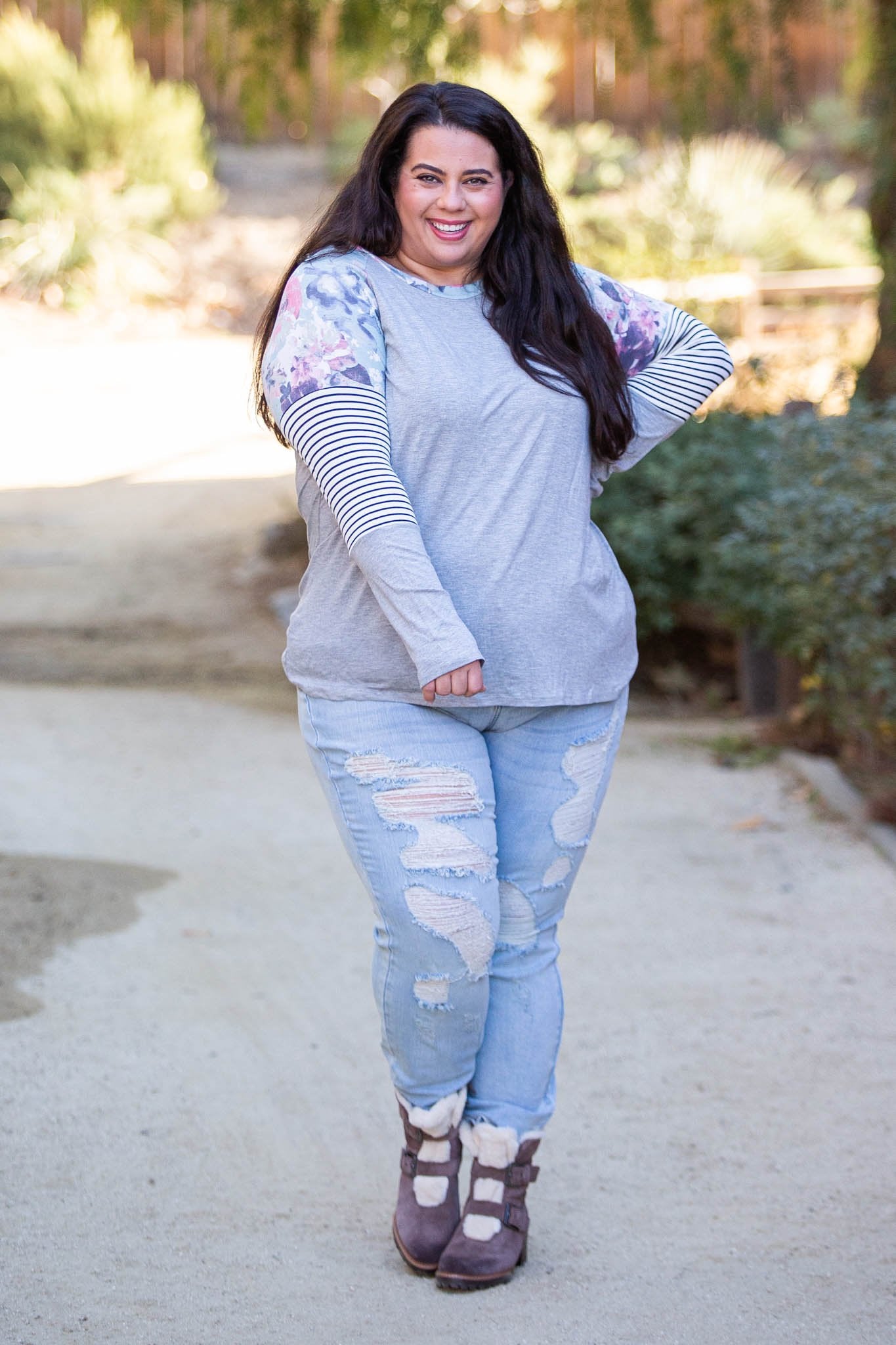 Desi Raglan Top