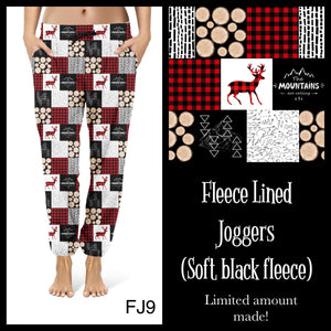 Pre-Order Fleece Lined Joggers