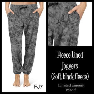 Pre-Order Fleece Lined Joggers