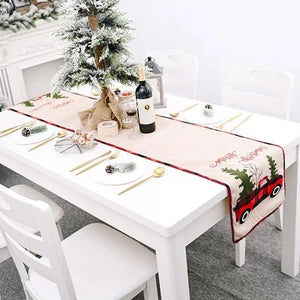 Red Truck Table Runner